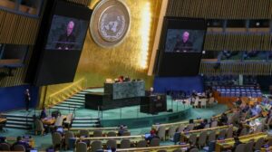 Parolin na ONU: “Restabelecer a confiança” por meio do diálogo, da justiça e da paz