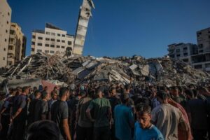 Gaza, 61 milhões de toneladas de escombros: necessários dez anos para removê-los