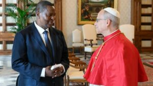 Leão XIV recebe presidente da República Centro-Africana