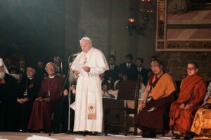Papa Leão em Assis, 40 anos após o encontro histórico promovido por Wojtyła